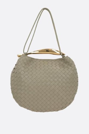 Sardine Medium Handbag In Intrecciato Nappa N Bottega