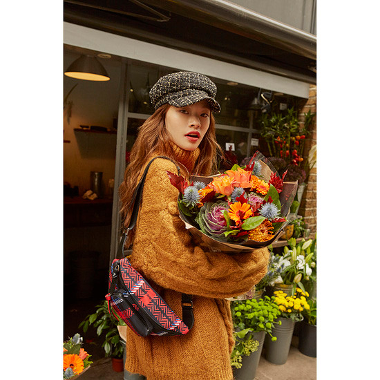 블랭크블랑(BLNKBLANC) Checkmate(체크메이트) Waistbag_RVBRX18634BKX