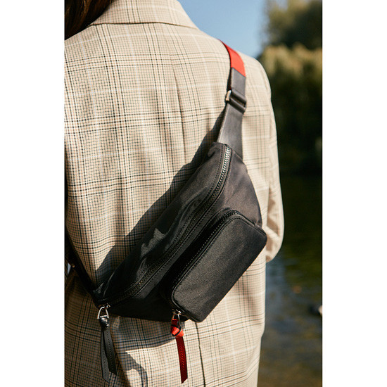 블랭크블랑(BLNKBLANC) Checkmate(체크메이트) Waistbag_RVBRX19132BKX