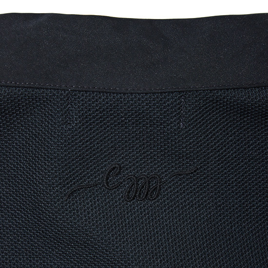 커스텀멜로우(CUSTOMELLOW) texture button collar t-shirt_CWTAM19416GRX