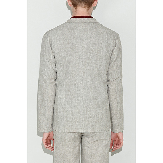 커스텀멜로우(CUSTOMELLOW) seersucker holiday set up jacket_CWJAM19413BEX