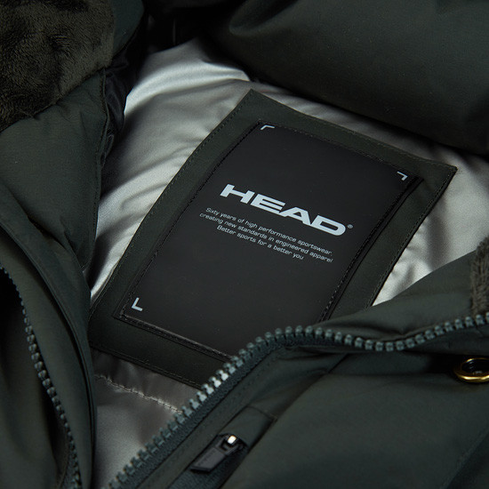 헤드(HEAD) 남녀공용 SIPHO 롱 다운 점퍼_JOUCW18901KHX