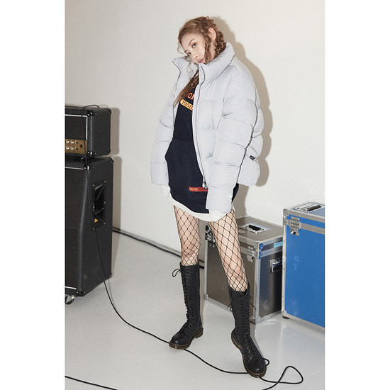 헤드(HEAD) 여성 푸퍼 구스 숏 다운_JOUCW18603GYL