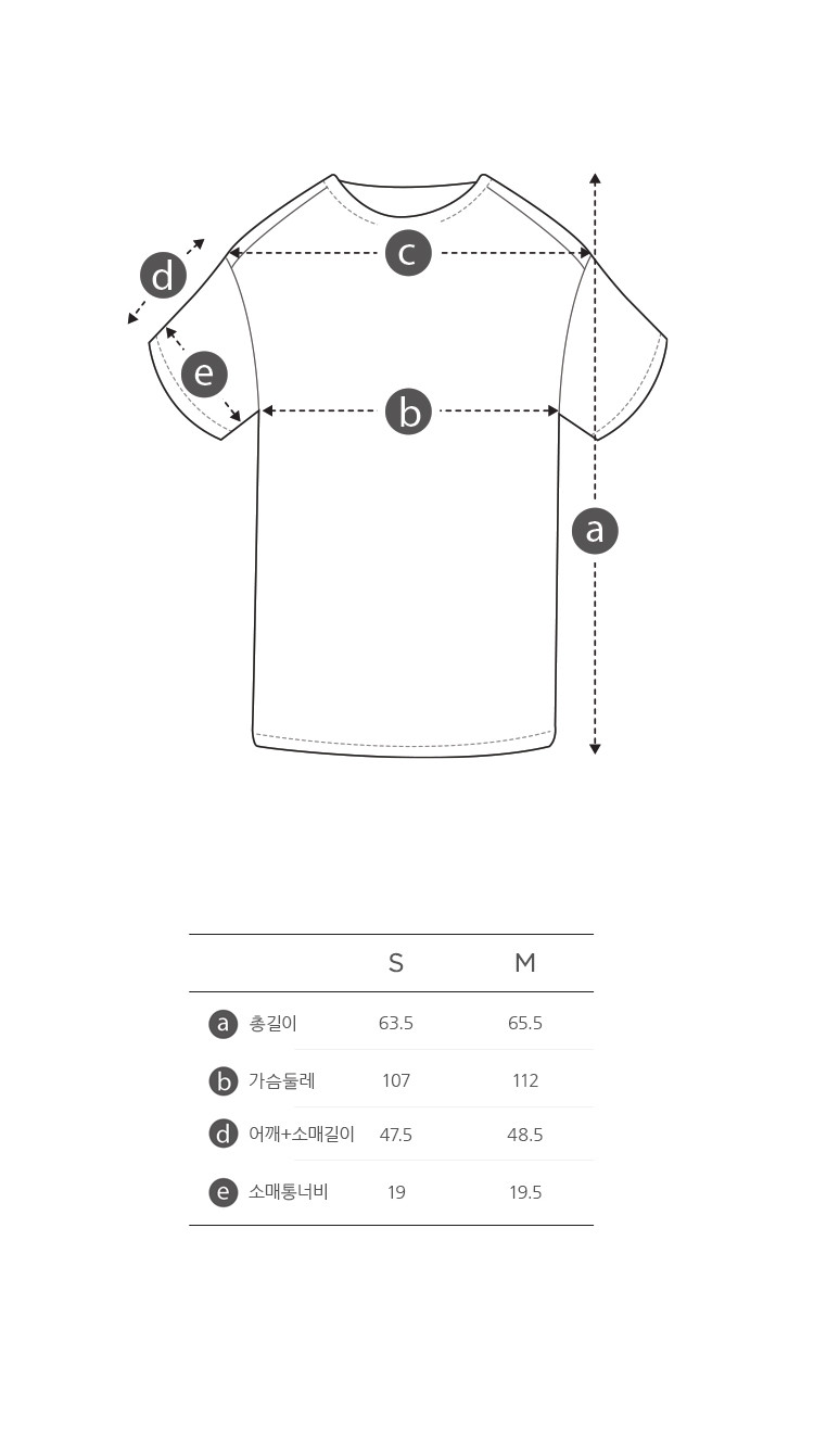 상품 상세 사이즈