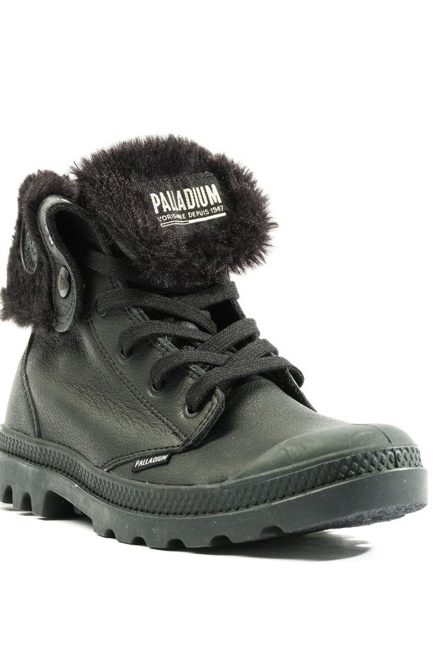 PALLADIUM - 부츠/워커 - [팔라디움] 배기 뉴버크 블랙 여성 양털부츠 97962-001-M