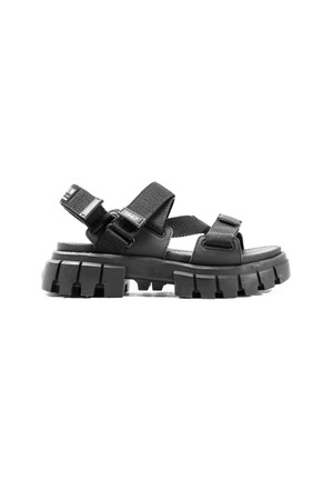 [팔라디움] 리볼트 블랙 플랫폼 샌들 98578-008-M