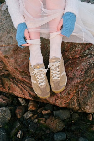 [사토리산] 스타더스트 스니커즈 페이디드 체스트넛 120137A421