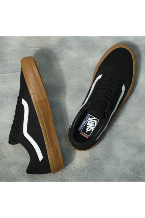 VANS - 남성 스니커즈 / 운동화 - [프로매장 한정] 검솔 스케이트 올드스쿨 SKATE Old Skool GUM Black / VN0A5FCBB9M1