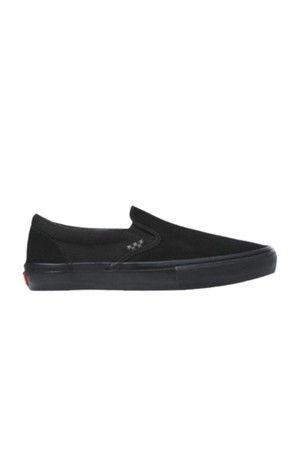 [프로매장 한정] 스케이트 슬립온 올블랙 SKATE Slip-on Black_Black / VN0A5FCABKA1