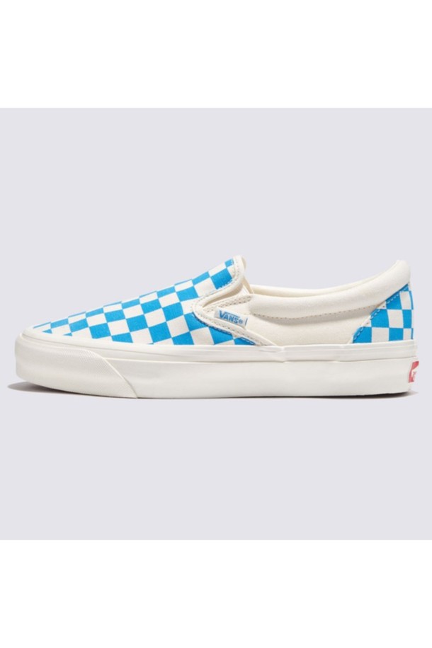 VANS - 스니커즈 - 슬립온 리이슈 98 체커보드 블루 Slip-on Reissue 98 CHECKERBOARD CyanBlue / VN000CWA0H71