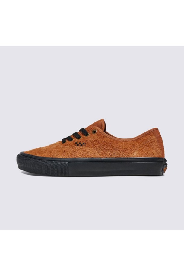 VANS - 스니커즈 - [프로매장 한정] 스케이트 어센틱 헤어리 스웨이드 브라운 SKATE Authentic HAIRY SUEDE Black_Rust / VN0A2Z2Z8D31