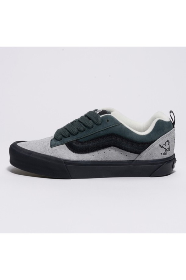 VANS - 스니커즈 - Vans x Bolin 뉴 스쿨 그레이 Vans x Bolin Knu Skool Green_Gray / VN000CS0Z0X1