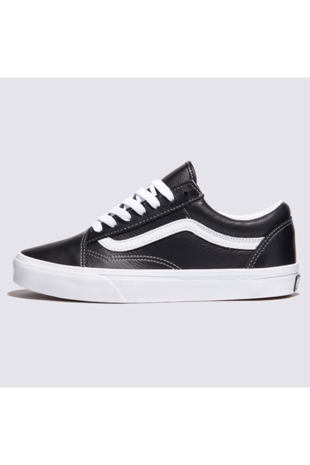 VANS - 스니커즈 - 레더 올드스쿨 블랙 Old Skool LEATHER Black_TrueWhite / VN000CP5BPB1