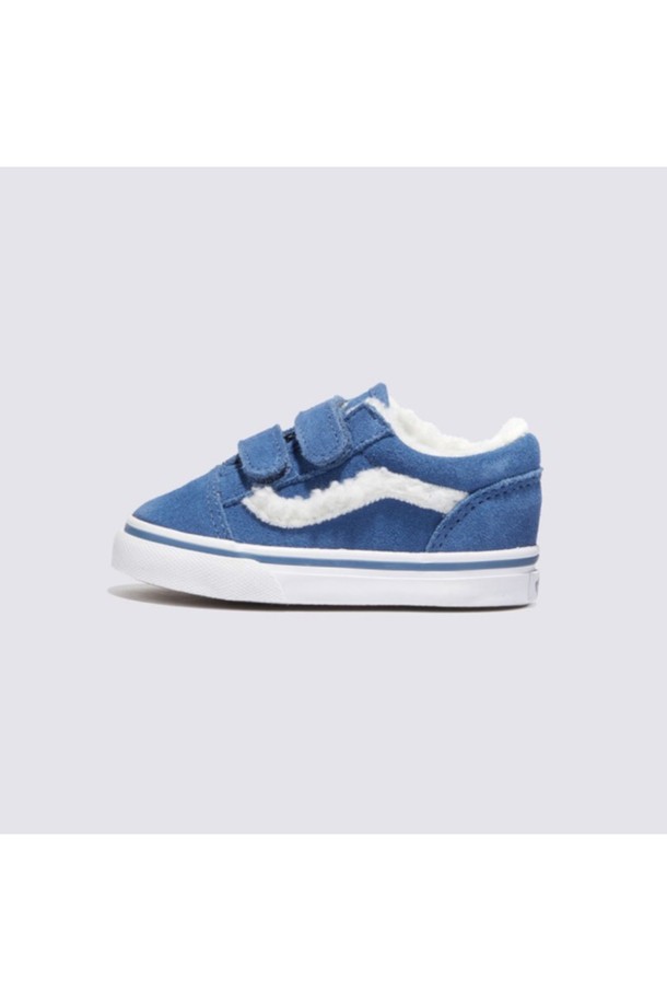 VANS - 액세서리/슈즈 - 반스 토들러 셰르파 올드스쿨 V TD  Old Skool V SHERPA POP Blue / VN000CPZBLU1