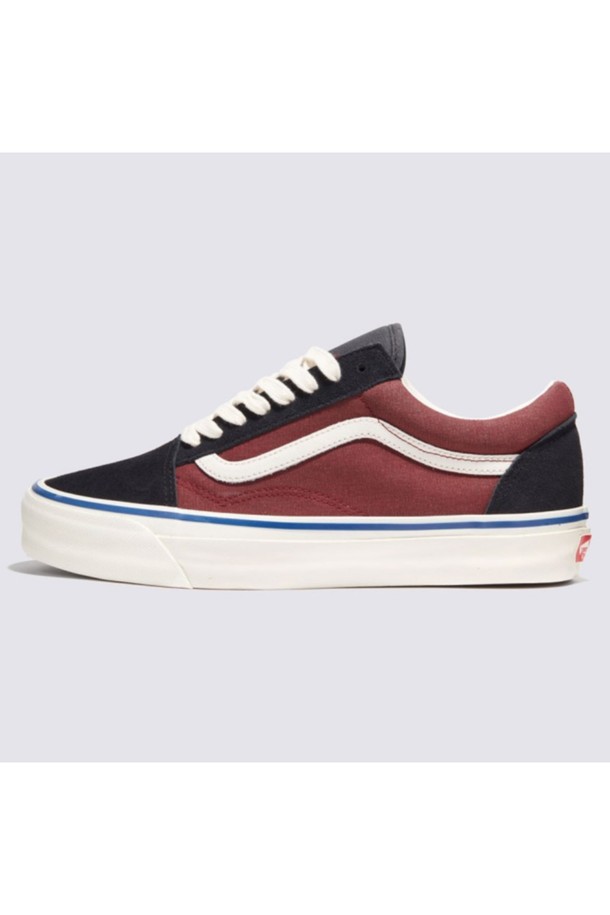 VANS - 스니커즈 - 올드스쿨 리이슈 36 솔트워시 버건디_블랙 Old Skool Reissue 36 SALT WASH MadderBrown_Black / VN000CY2MDB1