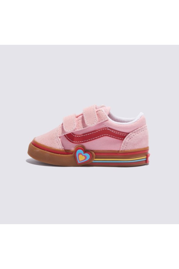 VANS - 액세서리/슈즈 - 반스 토들러 올드스쿨 V 하트 핑크 TD Old Skool V Pink_Multi / VN000D4SBIY1