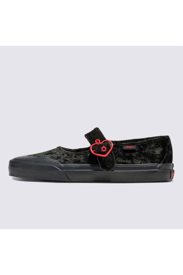 VANS - 스니커즈 - 반스 메리 제인 벨벳 하트 블랙_레드 Mary Jane HEARTS Black_Red / VN000CRR4581