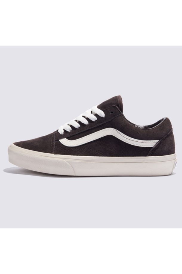 VANS - 스니커즈 - 피그 스웨이드 올드스쿨 차콜 Old Skool PIG SUEDE AfterDark / VN000D6WY7U1