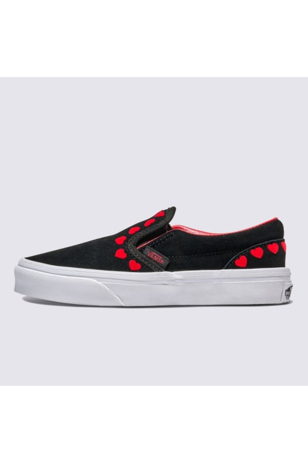 VANS - 액세서리/슈즈 - 반스 키즈 클래식 슬립온 하트 블랙 KIDS Classic Slip-On HEARTS Black / VN000D0JY091