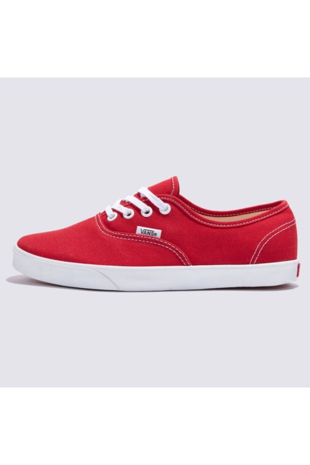 VANS - 스니커즈 - 어센틱 로우 프로 캔버스 레드 Authentic Lowpro Red / VN000D76RED1