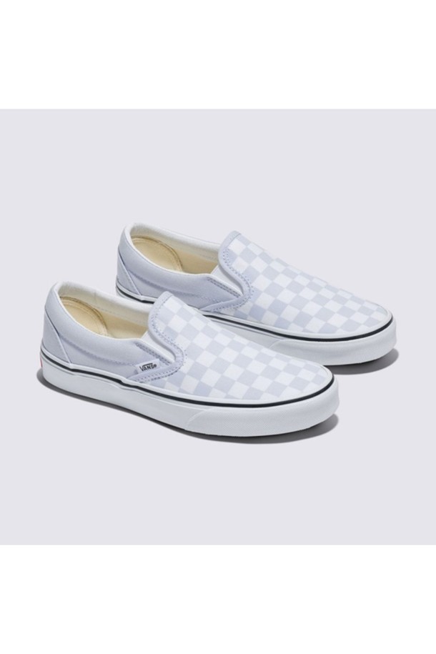 VANS - 스니커즈 - 컬러 띠어리 클래식 슬립온 체커보드 스카이블루 Slip-on COLOR THEORY CHECKERBOARD HalogenBlue / VN0A2Z41CHA1