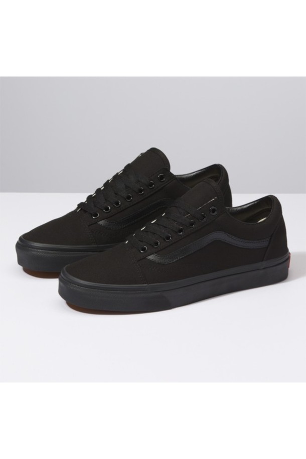 VANS - 스니커즈 - 코어클래식 올드스쿨 올블랙 Old Skool Black_Black / VN000D3HBKA1