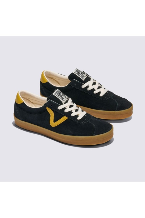 VANS - 스니커즈 - 스포츠 로우 검솔 블랙_옐로우 Sport Low GUM POP Black_Yellow / VN000CTDY231