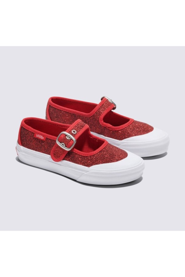 VANS - 액세서리/슈즈 - 반스 키즈 메리 제인 글리터 레드 KIDS Mary Jane GLITTER Red / VN000CYKRED1