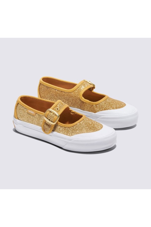 VANS - 액세서리/슈즈 - 반스 키즈 메리 제인 글리터 옐로우 KIDS Mary Jane GLITTER ChampagneGold / VN000CYKDFC1