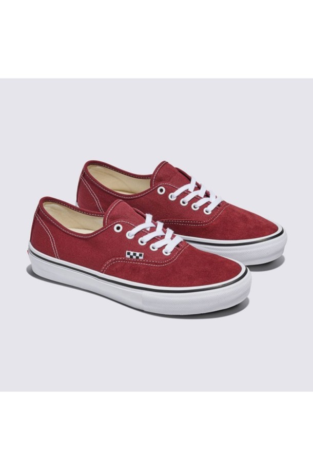 VANS - 스니커즈 - [프로매장 한정] 스케이트 어센틱 버건디 SKATE Authentic Burgundy / VN0A2Z2ZZ281