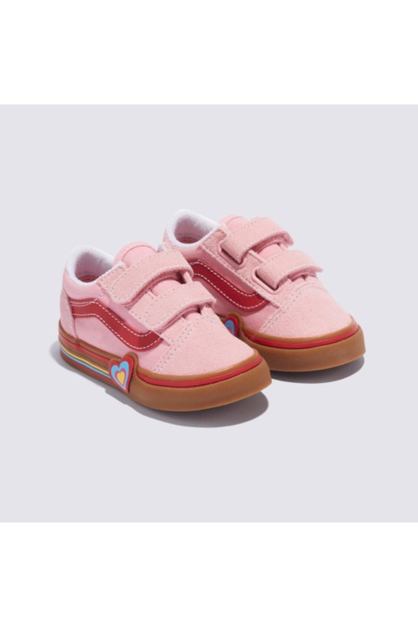 VANS - 액세서리/슈즈 - 반스 토들러 올드스쿨 V 하트 핑크 TD Old Skool V Pink_Multi / VN000D4SBIY1