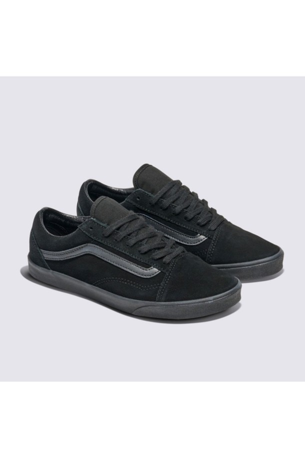 VANS - 스니커즈 - 올드스쿨 로우 프로 스웨이드 올블랙 Old Skool Lowpro SUEDE Black_Black / VN000D0EBKA1