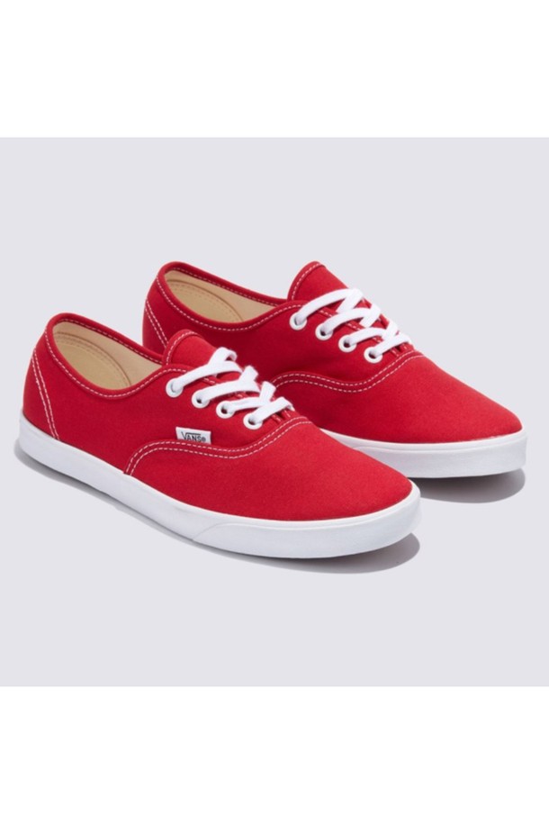 VANS - 스니커즈 - 어센틱 로우 프로 캔버스 레드 Authentic Lowpro Red / VN000D76RED1