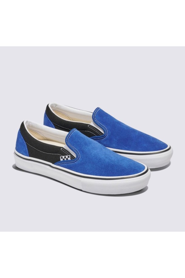 VANS - 스니커즈 - [프로매장 한정] 스케이트 슬립온 블루_블랙 SKATE Slip-On SportBlue_Black / VN0A2Z31Y401