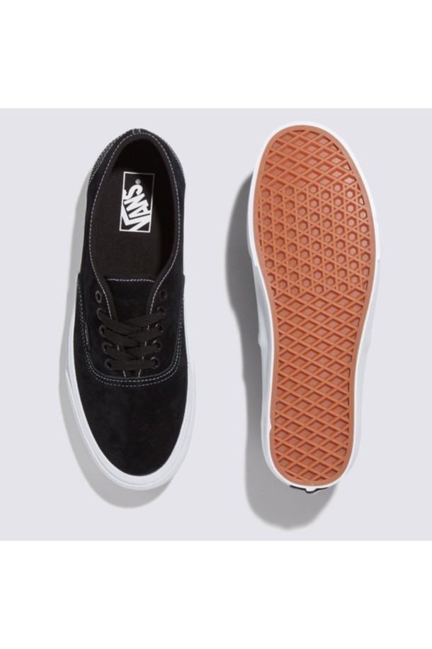 VANS - 스니커즈 - 어센틱 피그 스웨이드 블랙 Authentic PIG SUEDE Black / VN0A2Z3ZBM81