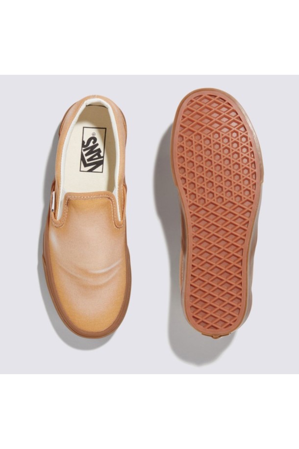 VANS - 스니커즈 - 클래식 슬립온 웨이브 워시드 옐로우 Slip-on WAVE WASHED HoneyYellow / VN0A2Z41BLS1