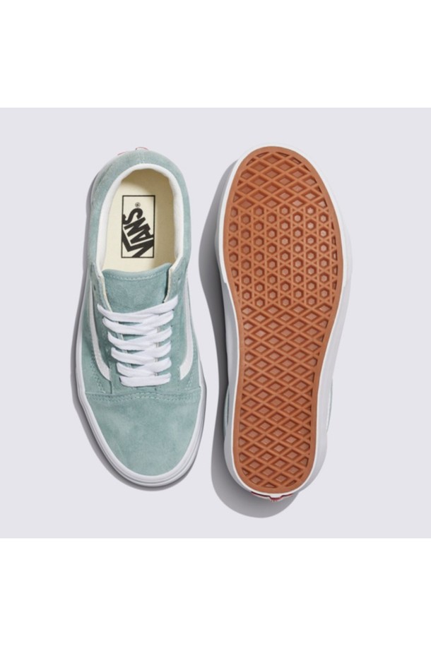 VANS - 스니커즈 - 올드스쿨 피그 스웨이드 스카이블루 Old Skool PIG SUEDE GrayMist / VN0A2Z42M8I1