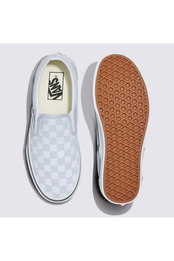 VANS - 스니커즈 - 컬러 띠어리 클래식 슬립온 체커보드 스카이블루 Slip-on COLOR THEORY CHECKERBOARD HalogenBlue / VN0A2Z41CHA1