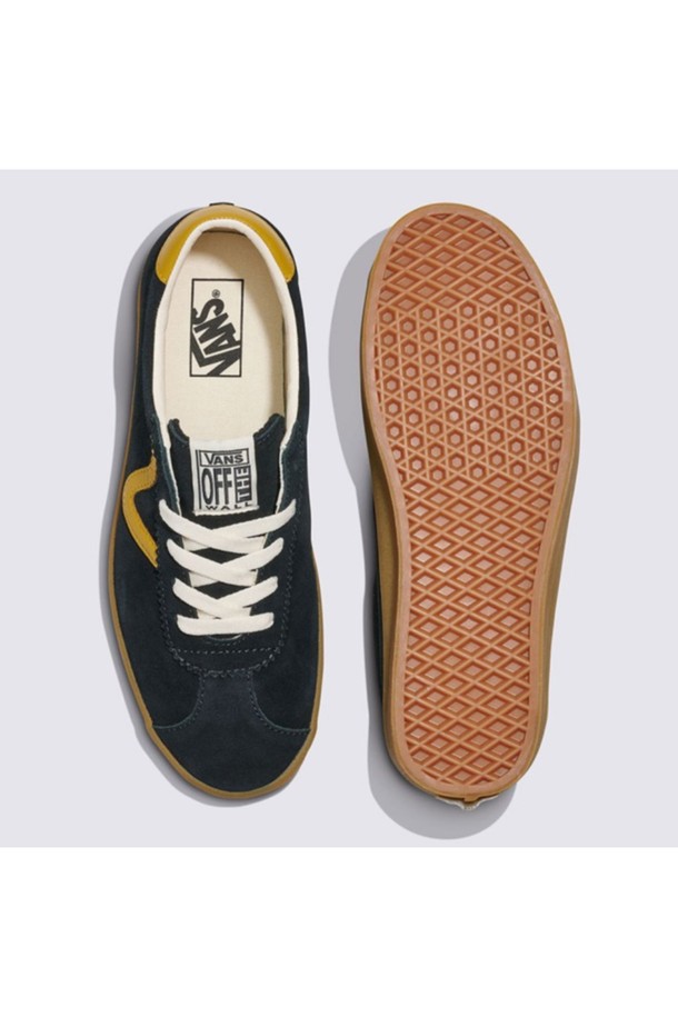 VANS - 스니커즈 - 스포츠 로우 검솔 블랙_옐로우 Sport Low GUM POP Black_Yellow / VN000CTDY231