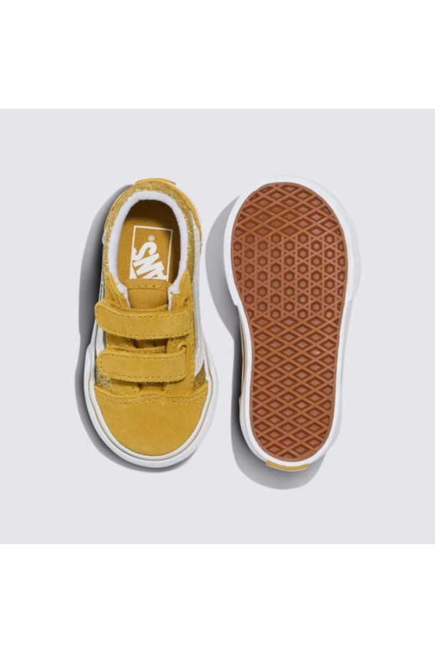 VANS - 액세서리/슈즈 - 반스 토들러 올드스쿨 V 글리터 옐로우 TD Old Skool V GLITTER ChampagneGold/ VN000CPZDFC1