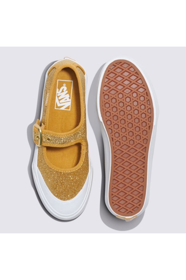 VANS - 액세서리/슈즈 - 반스 키즈 메리 제인 글리터 옐로우 KIDS Mary Jane GLITTER ChampagneGold / VN000CYKDFC1