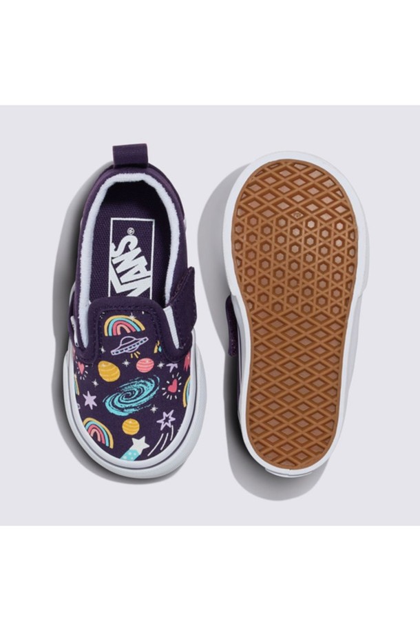 VANS - 액세서리/슈즈 - 반스 토들러 슬립온 V 글로우(야광) 갤럭시 퍼플 TD Slip-on V GLOW GALAXY Purple / VN000D0SPRP1