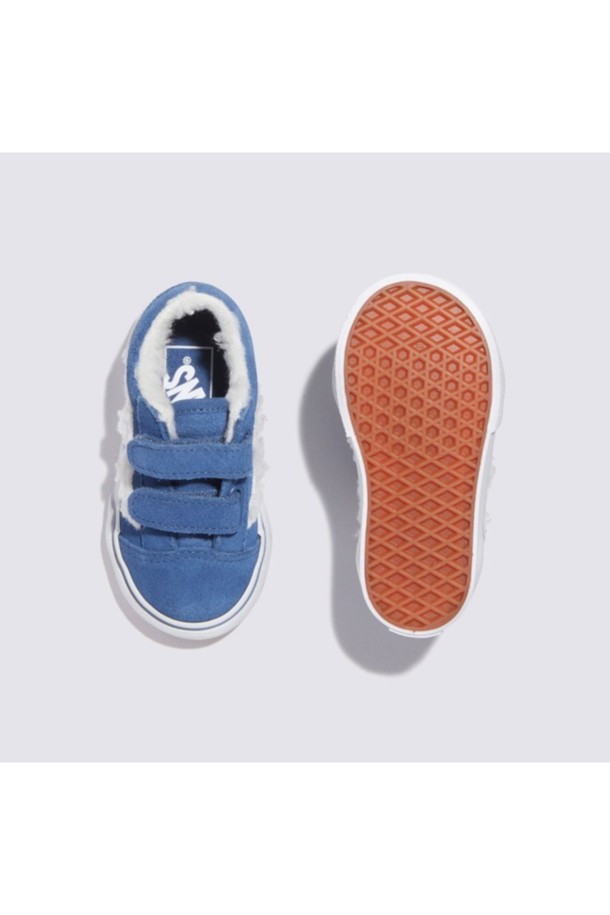 VANS - 액세서리/슈즈 - 반스 토들러 셰르파 올드스쿨 V TD  Old Skool V SHERPA POP Blue / VN000CPZBLU1