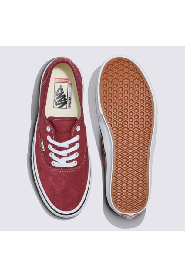 VANS - 스니커즈 - [프로매장 한정] 스케이트 어센틱 버건디 SKATE Authentic Burgundy / VN0A2Z2ZZ281