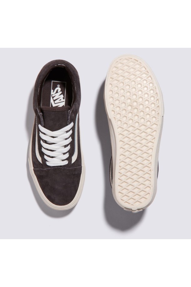 VANS - 스니커즈 - 피그 스웨이드 올드스쿨 차콜 Old Skool PIG SUEDE AfterDark / VN000D6WY7U1