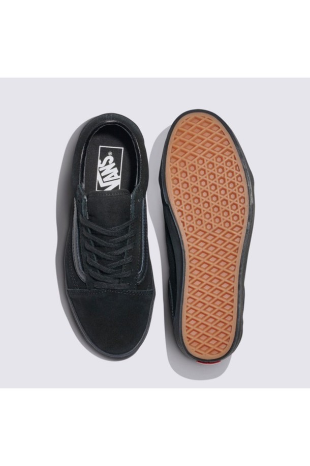 VANS - 스니커즈 - 올드스쿨 로우 프로 스웨이드 올블랙 Old Skool Lowpro SUEDE Black_Black / VN000D0EBKA1