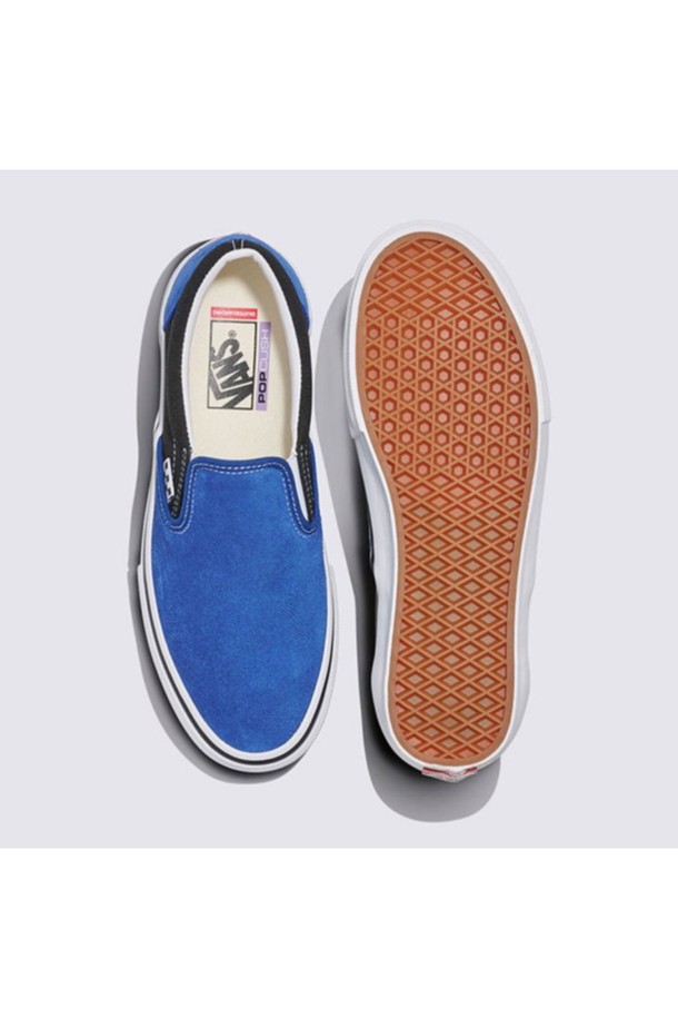 VANS - 스니커즈 - [프로매장 한정] 스케이트 슬립온 블루_블랙 SKATE Slip-On SportBlue_Black / VN0A2Z31Y401