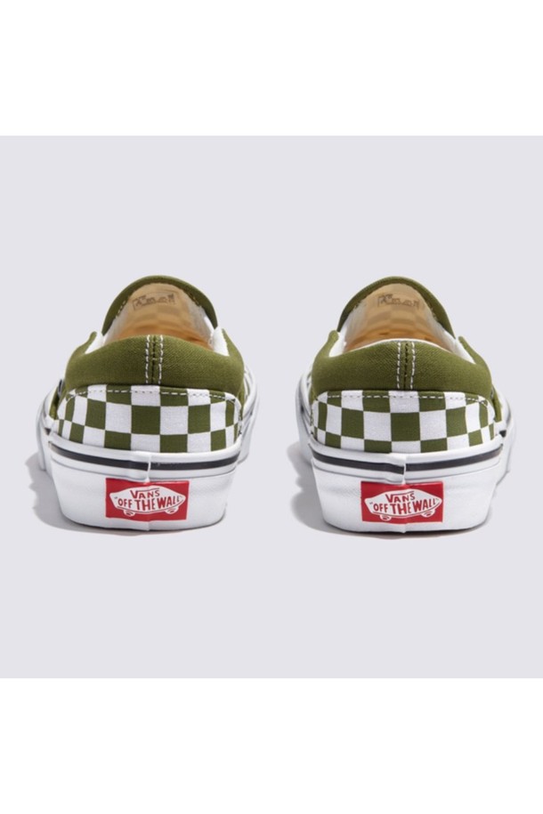 VANS - 액세서리/슈즈 - 반스 키즈 클래식 슬립온 컬러띠어리 체커보드 그린 Slip-on COLOR THEORY CHECKERBOARD Pesto / VN000CYTCIB1