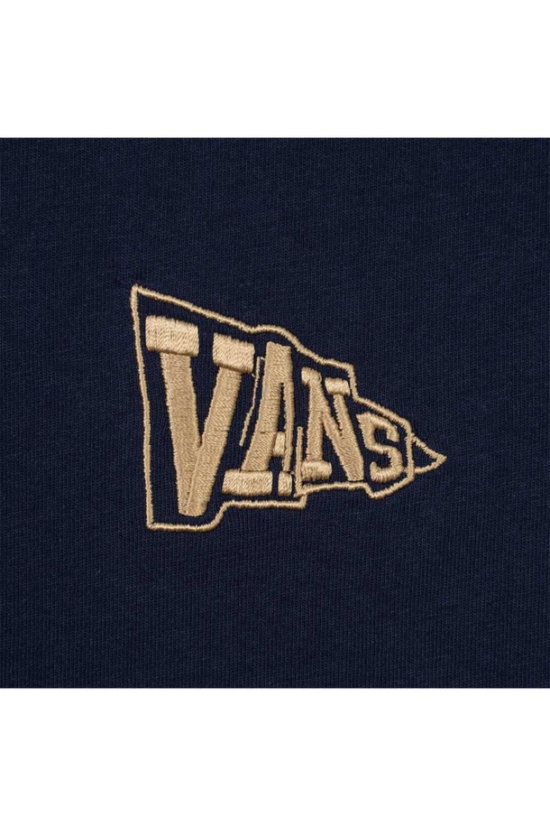 VANS - 긴팔티셔츠 - [릴렉스드 핏] 반스 프렙 릴렉스드 티 네이비 DressBlues / VN0002JKLKZ1