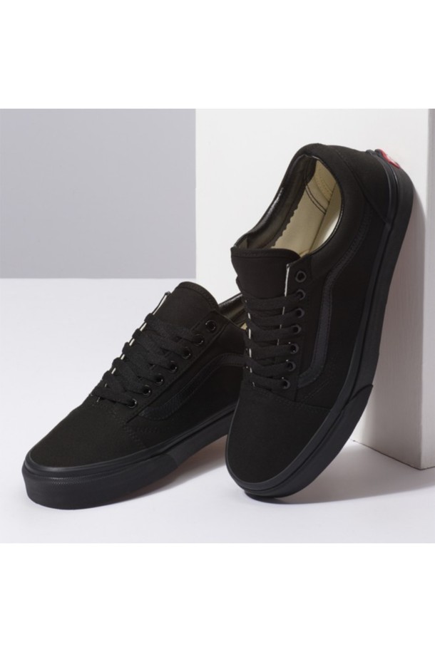 VANS - 스니커즈 - 코어클래식 올드스쿨 올블랙 Old Skool Black_Black / VN000D3HBKA1